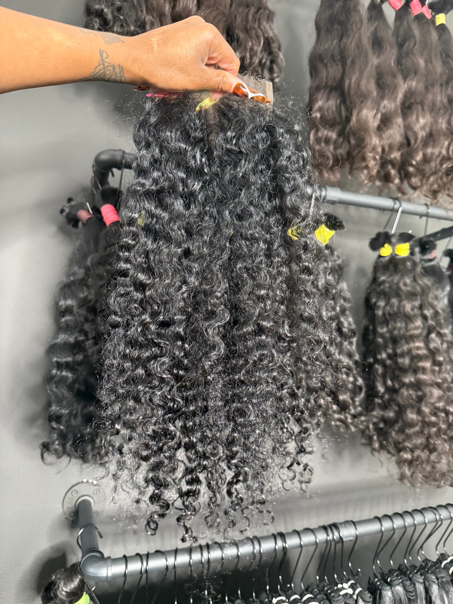 Burmese Crazy Curly 5*5 HD Closure