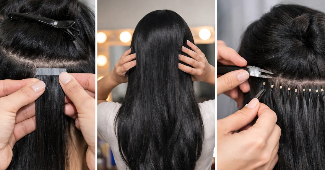 How Do Hair Extensions Work: Wig Types, Application, and Wear