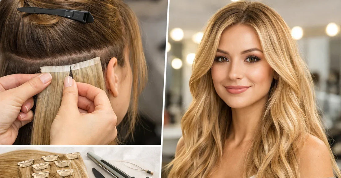 How to Put In Hair Extensions: Beginner-Friendly Guide