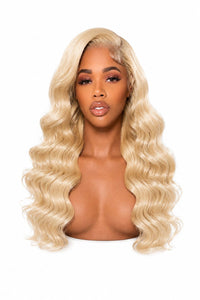 "CHARLIZE" 613 Body Wave frontalWig 300Density.