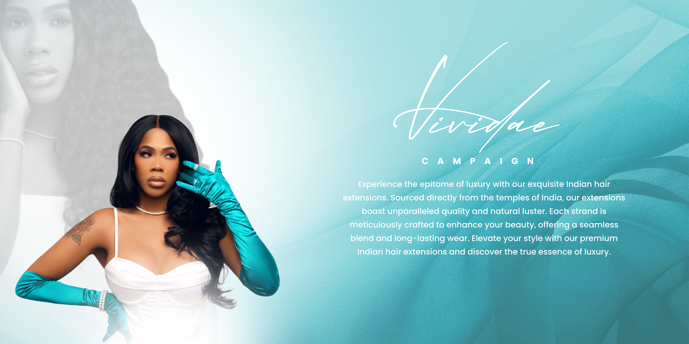 Indian hair extensions